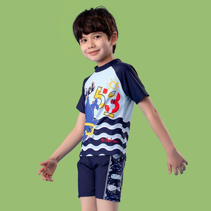 Boys Quick-Dry Two-Piece Shark Swimsuit - Short Sleeve, Sizes Small to Large 5XL (150-160 cm)
Boys Quick-Dry Two-Piece Shark Swimsuit - Short Sleeve, Sizes Small to Large 5XL (150-160 cm)