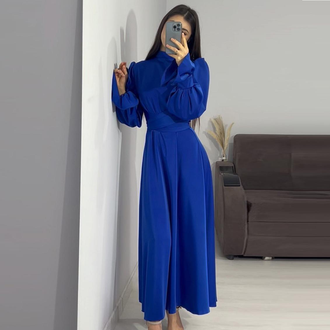 Qooth элегантное бандажное платье макси с рюшами для женщин, тонкое однотонное винтажное вечернее платье на шнуровке, женское длинное платье M синий
Qooth элегантное бандажное платье макси с рюшами для женщин, тонкое однотонное винтажное вечернее платье на шнуровке, женское длинное платье M синий