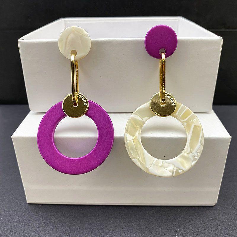 European and American Exaggerated Long Earrings 2026 New Popular Style High-End Exaggerated Large Circle Unique Earrings Purple Ear Accessories Purple (Silver Needle)
European and American Exaggerated Long Earrings 2026 New Popular Style High-End Exaggerated Large Circle Unique Earrings Purple Ear Accessories Purple (Silver Needle)