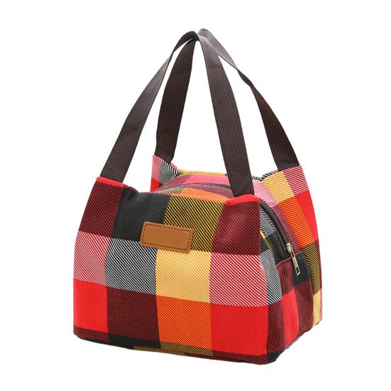Colorful Plaid Lunch Bag Waterproof Lunch Tote Reusable Lunch Box Carrier for Women Men D
Colorful Plaid Lunch Bag Waterproof Lunch Tote Reusable Lunch Box Carrier for Women Men D