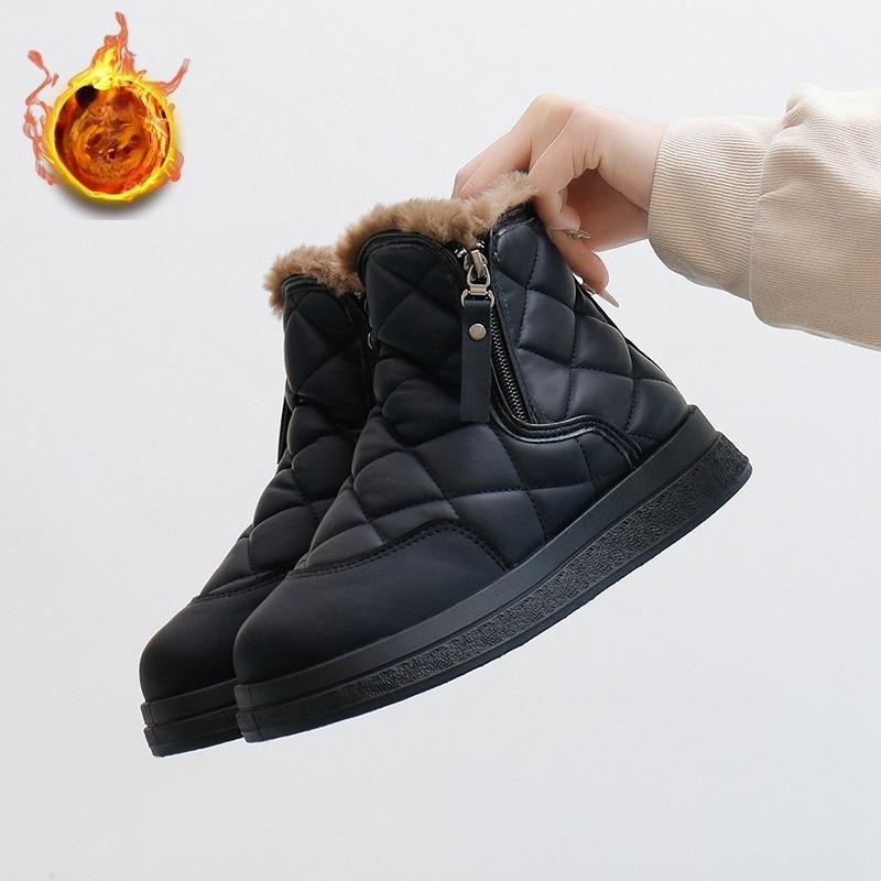 Women s Fur One Thick Bottom Heightening Winter Lightweight Padded Warm Snow Boots Non-slip Wear Casual Sneakers Cotton Boots 40
Women s Fur One Thick Bottom Heightening Winter Lightweight Padded Warm Snow Boots Non-slip Wear Casual Sneakers Cotton Boots 40