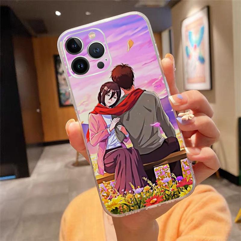 Mikasa ackerman and eren yeager Phone Case Carcasa Funda For iPhone 17 Pro Max Air 16 15 14 13 Pro Max 15 16 Pro 15Plus 16E Case iphone 14
Mikasa ackerman and eren yeager Phone Case Carcasa Funda For iPhone 17 Pro Max Air 16 15 14 13 Pro Max 15 16 Pro 15Plus 16E Case iphone 14