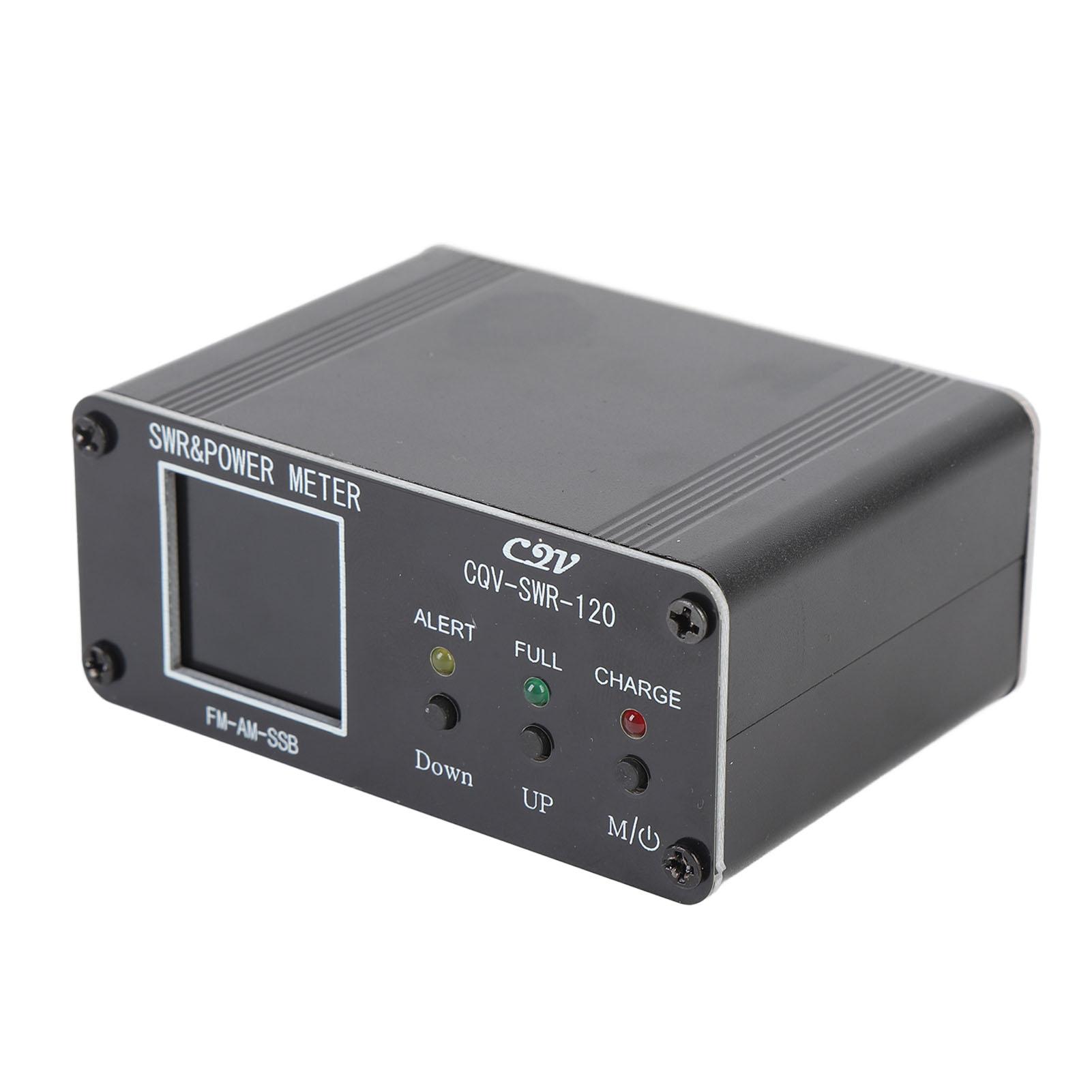 Вимірювач потужності КСВ 120 Вт, кольоровий РК-дисплей 240x240, режими 1,8–54 МГц, FM, AM, SSB, цифровий, КСВ, що працює на позиціонуванні
Вимірювач потужності КСВ 120 Вт, кольоровий РК-дисплей 240x240, режими 1,8–54 МГц, FM, AM, SSB, цифровий, КСВ, що працює на позиціонуванні