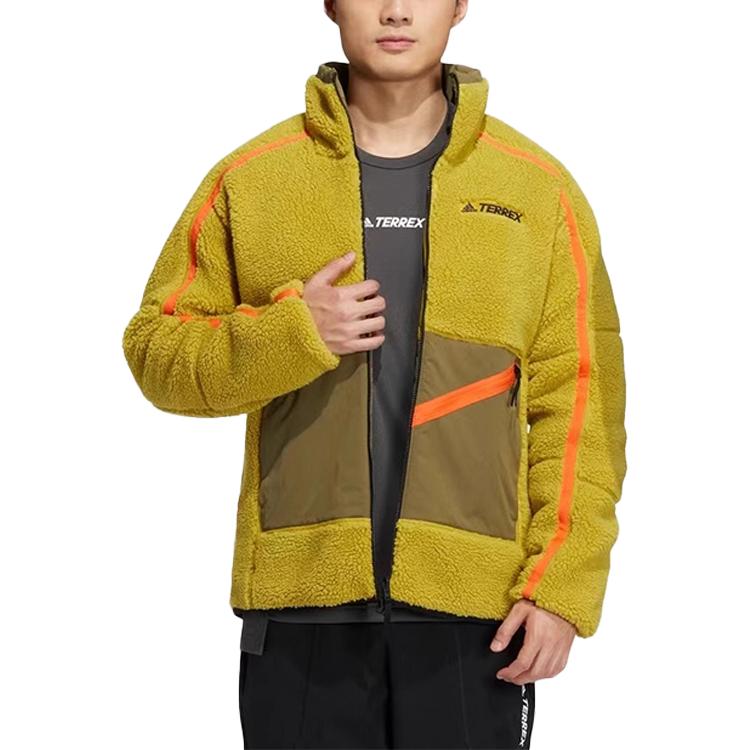 Adidas Terrex Outdoor Faux Shearling Reversible Jacket Unisex Outwear Lemon-Yellow HM9703 M
Adidas Terrex Outdoor Faux Shearling Reversible Jacket Unisex Outwear Lemon-Yellow HM9703 M