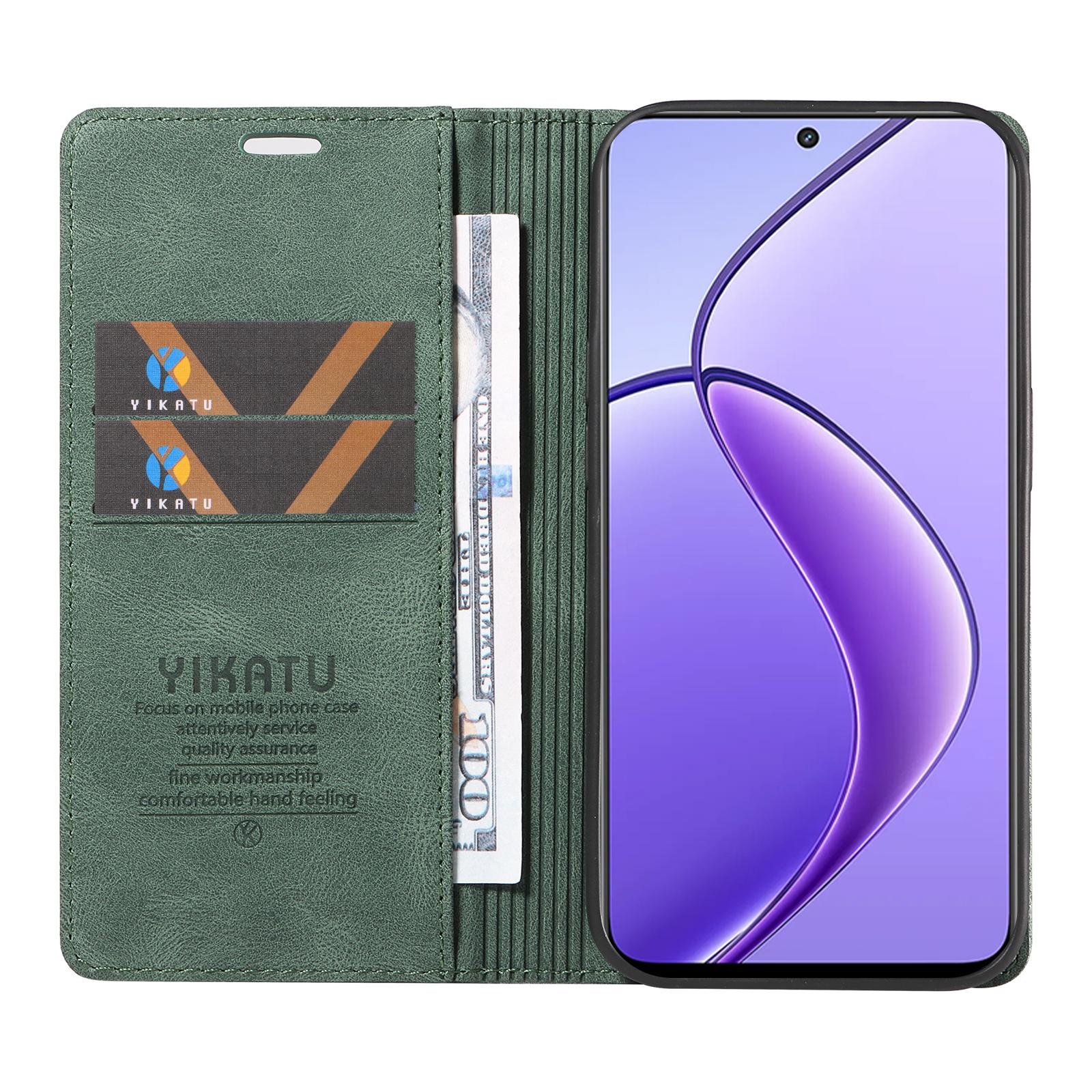 YIKATU YK-004 For Realme 12 5G Case Skin Touch Feeling PU Leather Stand Phone Cover Green
YIKATU YK-004 For Realme 12 5G Case Skin Touch Feeling PU Leather Stand Phone Cover Green