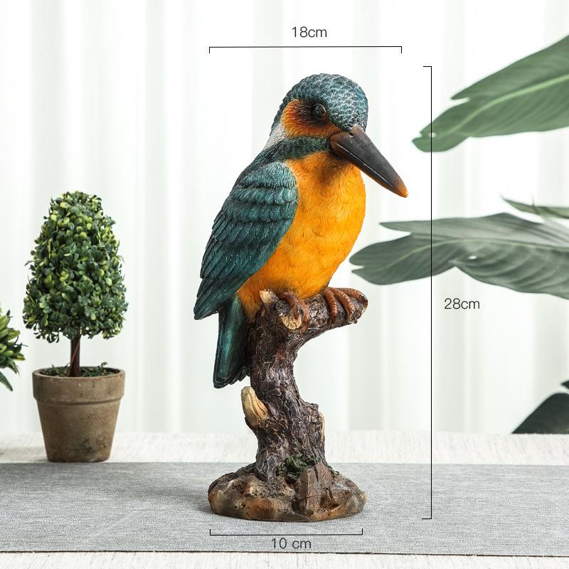 Resin Handicrafts Simulation Animal Sculpture Colorful Parrot Ornaments Macaw Bird Statue Decorative Figurines Home Decoration
Resin Handicrafts Simulation Animal Sculpture Colorful Parrot Ornaments Macaw Bird Statue Decorative Figurines Home Decoration
