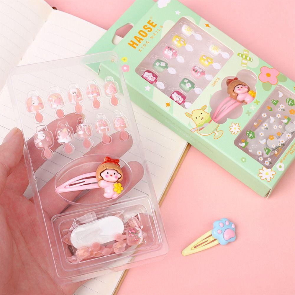 Wearable Full Cover False Nail Tips Waterproof Kids Fake Nail Extension Children s Day Gift Style 4
Wearable Full Cover False Nail Tips Waterproof Kids Fake Nail Extension Children s Day Gift Style 4