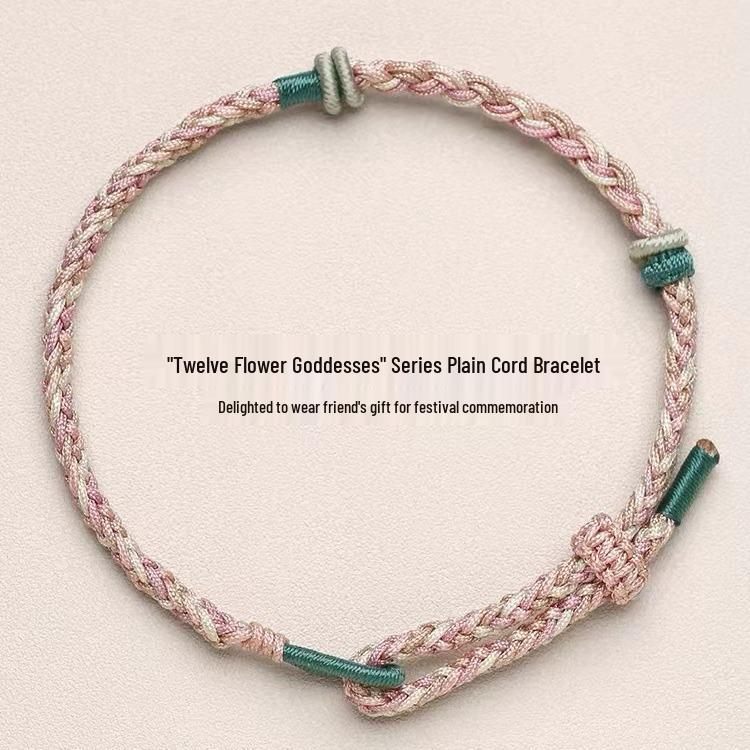Ji Sheng Ji Twelve Flowers Goddess Bracelet, Handmade Red Rope for Couples, Women s Jewelry, Birthday Gift for Men
Ji Sheng Ji Twelve Flowers Goddess Bracelet, Handmade Red Rope for Couples, Women s Jewelry, Birthday Gift for Men