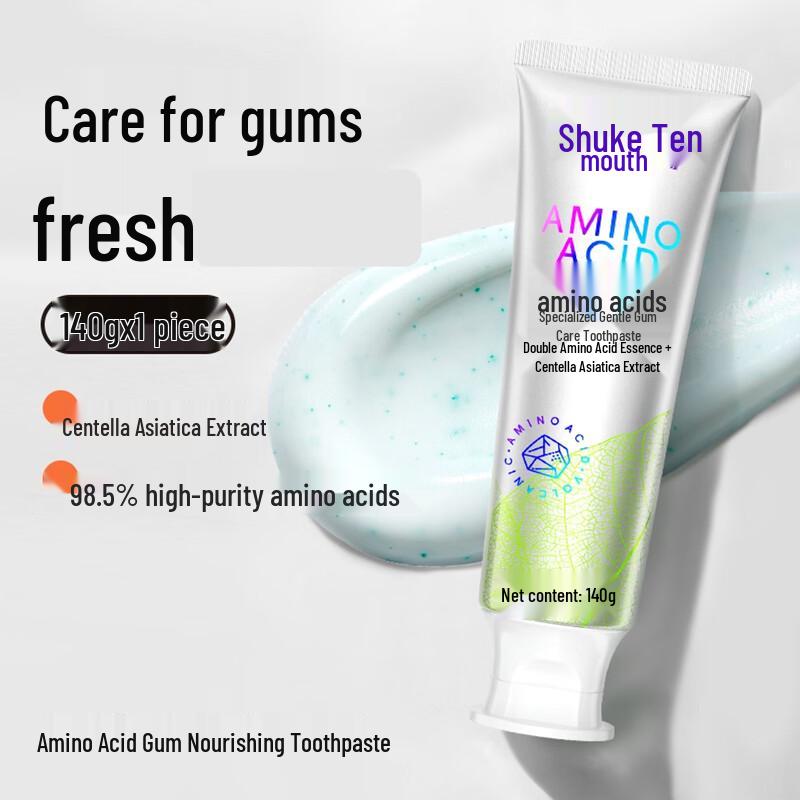 Shuke Amino Acid Toothpaste - Gum Care & Fresh Breath (3-Pack)
Shuke Amino Acid Toothpaste - Gum Care & Fresh Breath (3-Pack)
