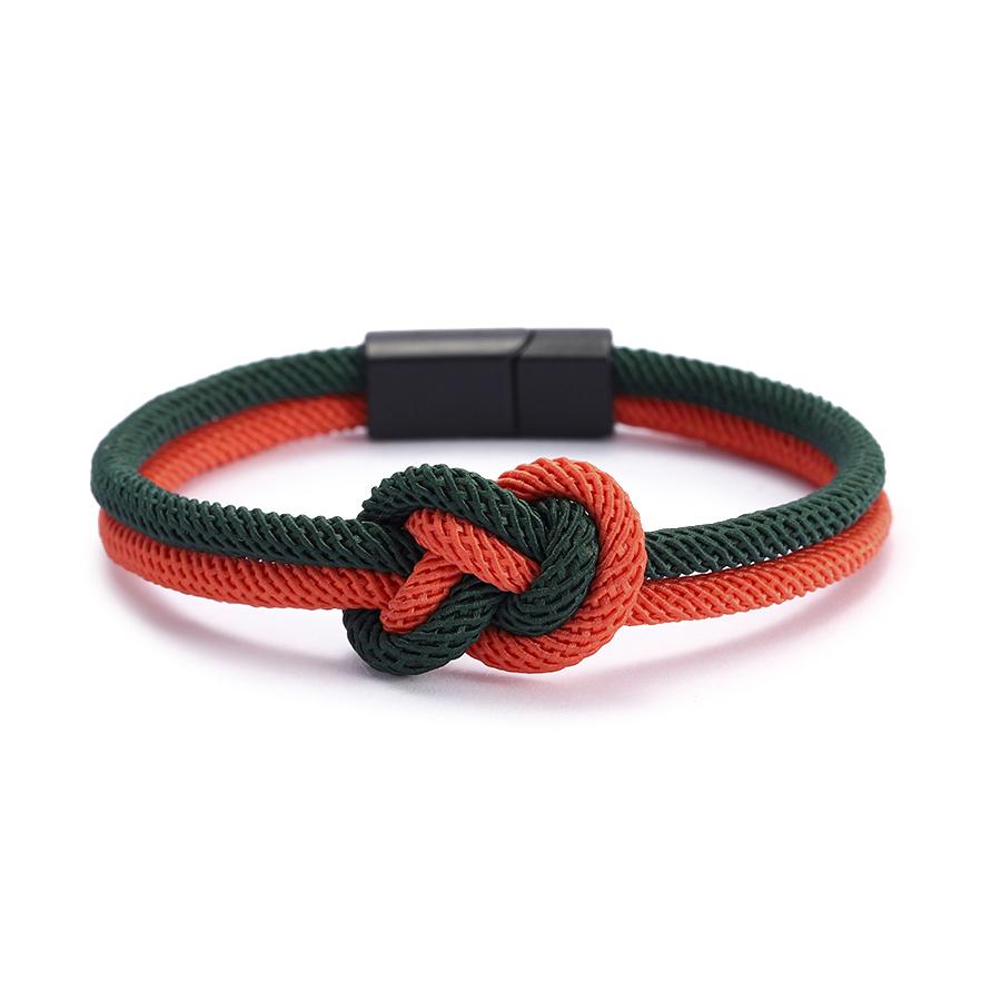 Novel Color Blocking Lucky Knot Bracelet Men Premium Selected 4mm Cord Braslet Lightweight Comfortable Cool Riding Accessories 20.5(8inch)
Novel Color Blocking Lucky Knot Bracelet Men Premium Selected 4mm Cord Braslet Lightweight Comfortable Cool Riding Accessories 20.5(8inch)