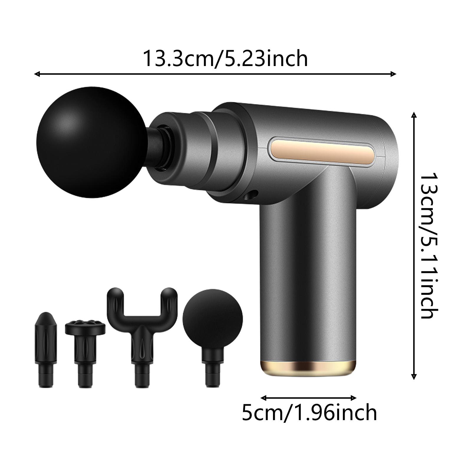 Mini Fascia Massage Gun Powerful Mini Deep Tissue Massage Gun for Muscle Recovery & Pain Relief сірий колір
Mini Fascia Massage Gun Powerful Mini Deep Tissue Massage Gun for Muscle Recovery & Pain Relief сірий колір