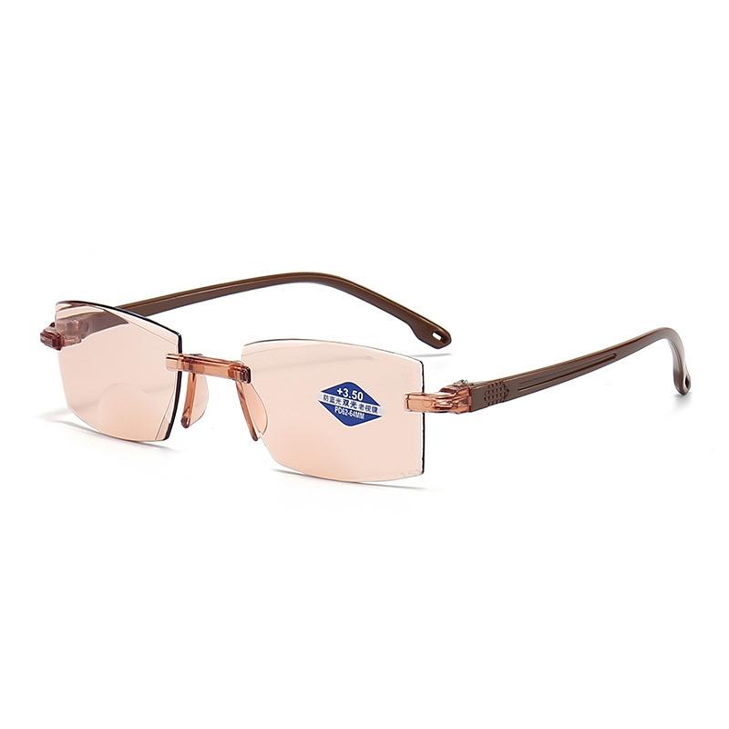 New Reading Glasses for Near and Far Vision Anti Blue Light Simple Thin Frameless Radiation Eyelasses 0 To +4.0 +400
New Reading Glasses for Near and Far Vision Anti Blue Light Simple Thin Frameless Radiation Eyelasses 0 To +4.0 +400