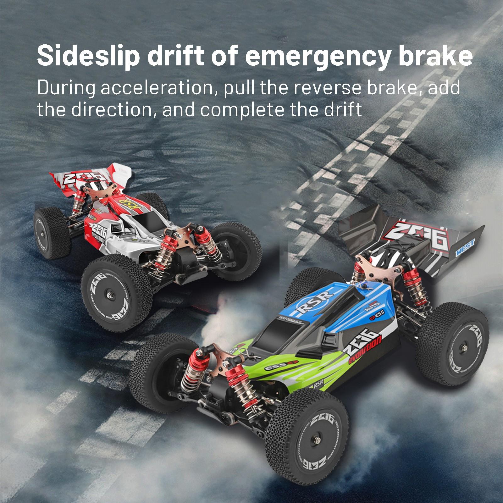 WLtoys 144001 2.4G Racing RC Car 60KM/H 4WD Электрический высокоскоростной автомобиль для детей
WLtoys 144001 2.4G Racing RC Car 60KM/H 4WD Электрический высокоскоростной автомобиль для детей