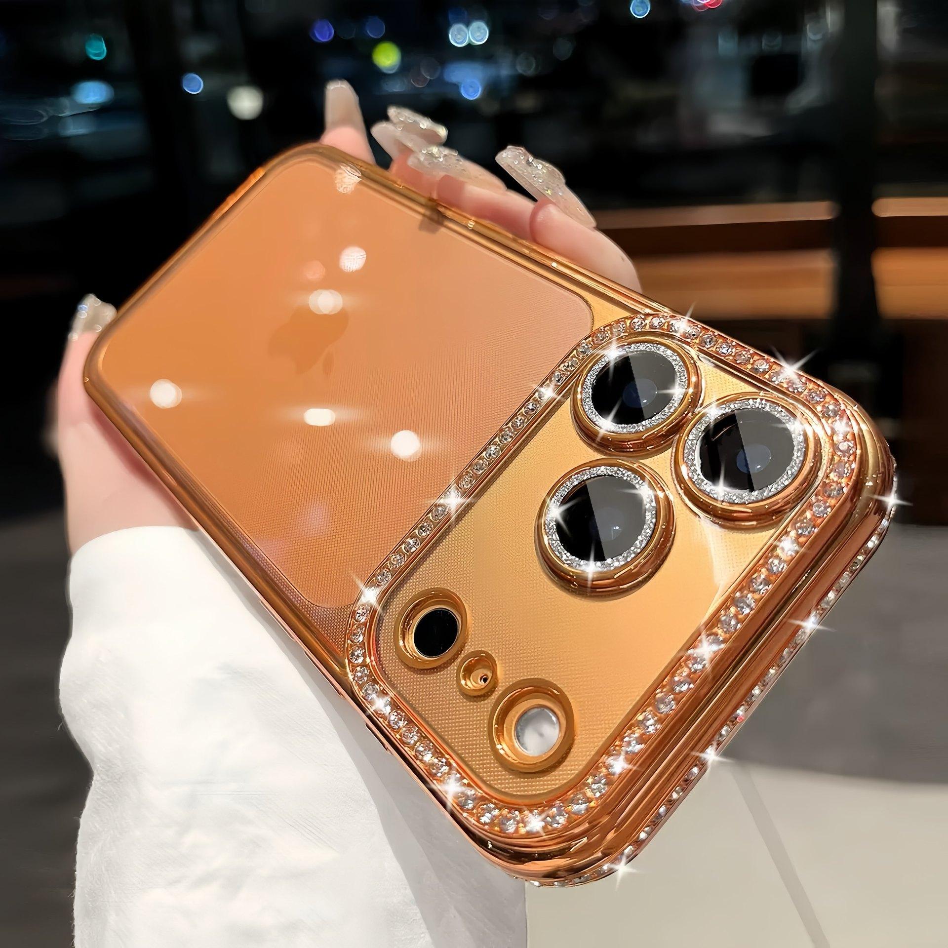 iPhone17PROMAX Diamond Transparent Phone Case for Apple 16 Glitter Lens Film Protective Case iPhone 17 Air
iPhone17PROMAX Diamond Transparent Phone Case for Apple 16 Glitter Lens Film Protective Case iPhone 17 Air