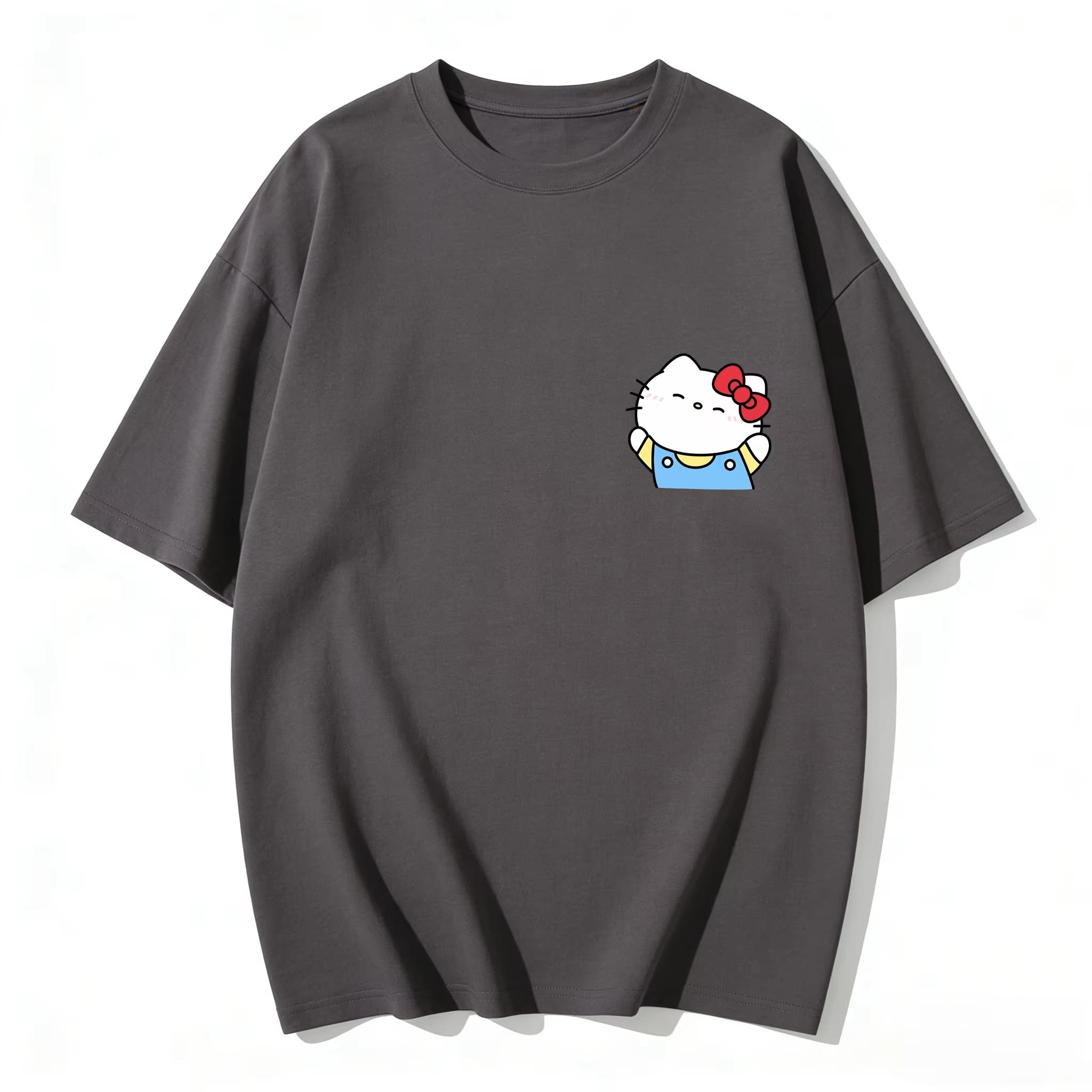 2026 Hello Kitty Cartoon Printed Short Sleeve Summer Pure Comfortable summer Womens Tshirt loose and fashionable S
2026 Hello Kitty Cartoon Printed Short Sleeve Summer Pure Comfortable summer Womens Tshirt loose and fashionable S