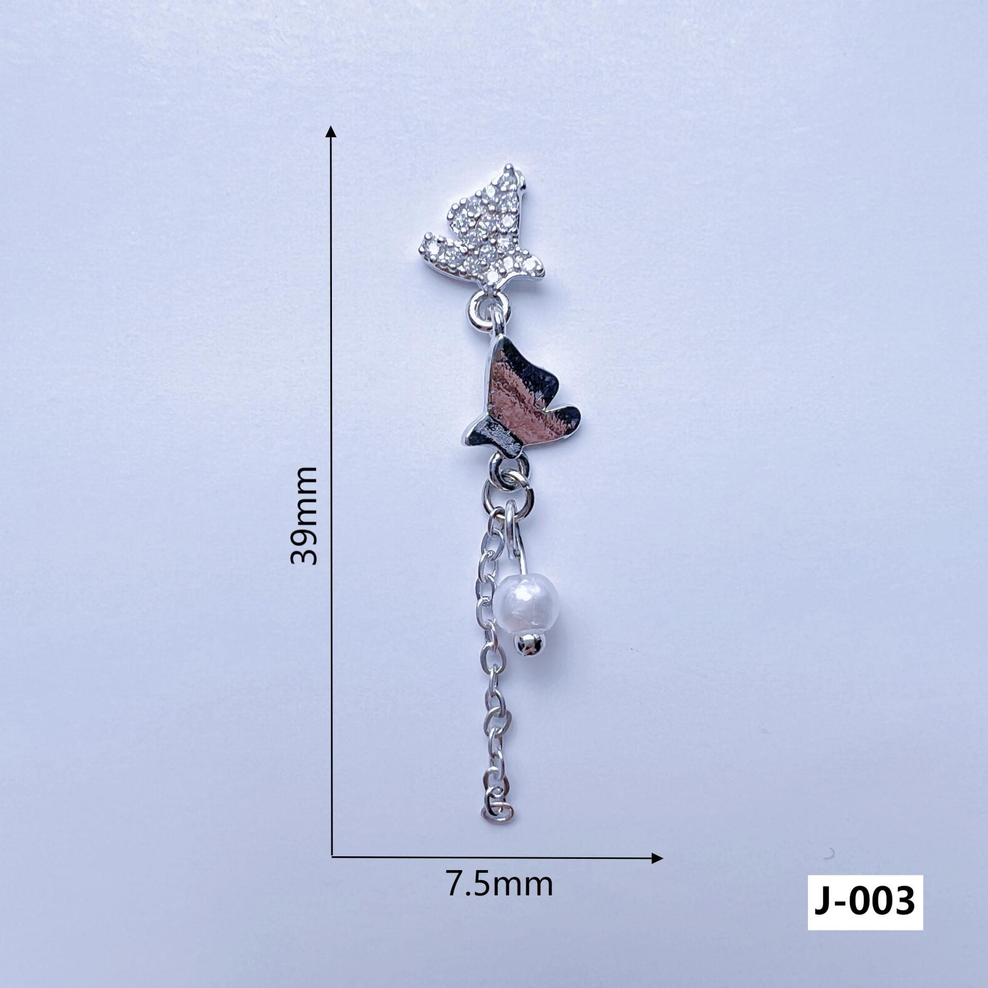 Flat-Bottom Tassel Chain Nail Art with Copper-Inlaid Zircon
Flat-Bottom Tassel Chain Nail Art with Copper-Inlaid Zircon