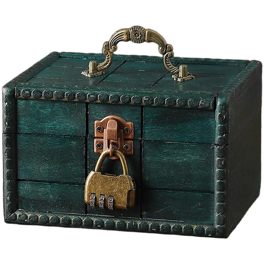 Handmade Wooden Jewelry Storage Box with Lock Vintage Decorative Case for Home Use Secure Closure and Reinforced Wood Frame
Handmade Wooden Jewelry Storage Box with Lock Vintage Decorative Case for Home Use Secure Closure and Reinforced Wood Frame