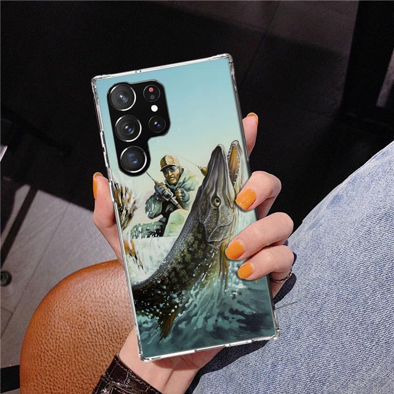 Carp Fish Fishing Rod Hook Phnoe Case for Samsung Galaxy S26 S25 Edge S23 S24 Ultra S22 Plus S21 S20 FE Unique Cover Soft Coque Samsung S25 Edge
Carp Fish Fishing Rod Hook Phnoe Case for Samsung Galaxy S26 S25 Edge S23 S24 Ultra S22 Plus S21 S20 FE Unique Cover Soft Coque Samsung S25 Edge