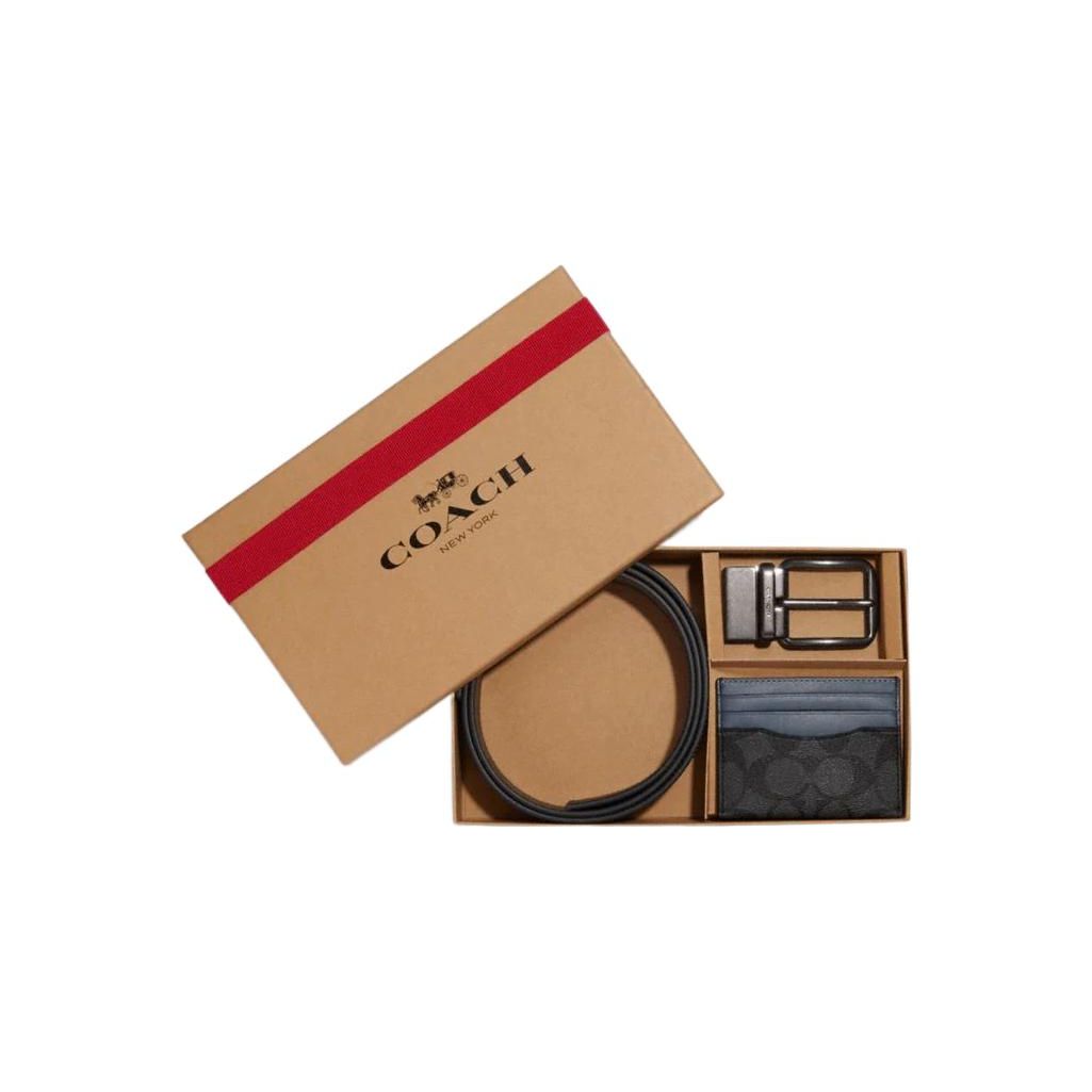 Coach Card Case Gift Set Classic Monogram Belt Men Accessories Black C8278-QBEP7 Basic Set (Bag+Dust Bag)
Coach Card Case Gift Set Classic Monogram Belt Men Accessories Black C8278-QBEP7 Basic Set (Bag+Dust Bag)