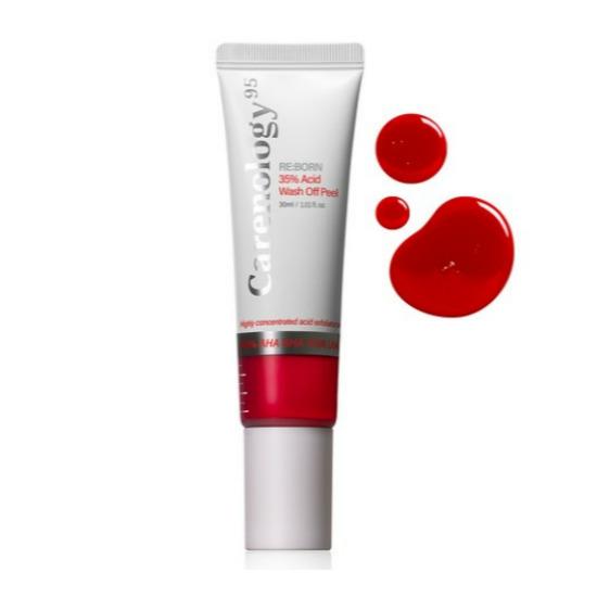 Carenology Reborn 35% Acid Wash-Off Peel 30-Second Exfoliating Peeling Gel 30ml
Carenology Reborn 35% Acid Wash-Off Peel 30-Second Exfoliating Peeling Gel 30ml