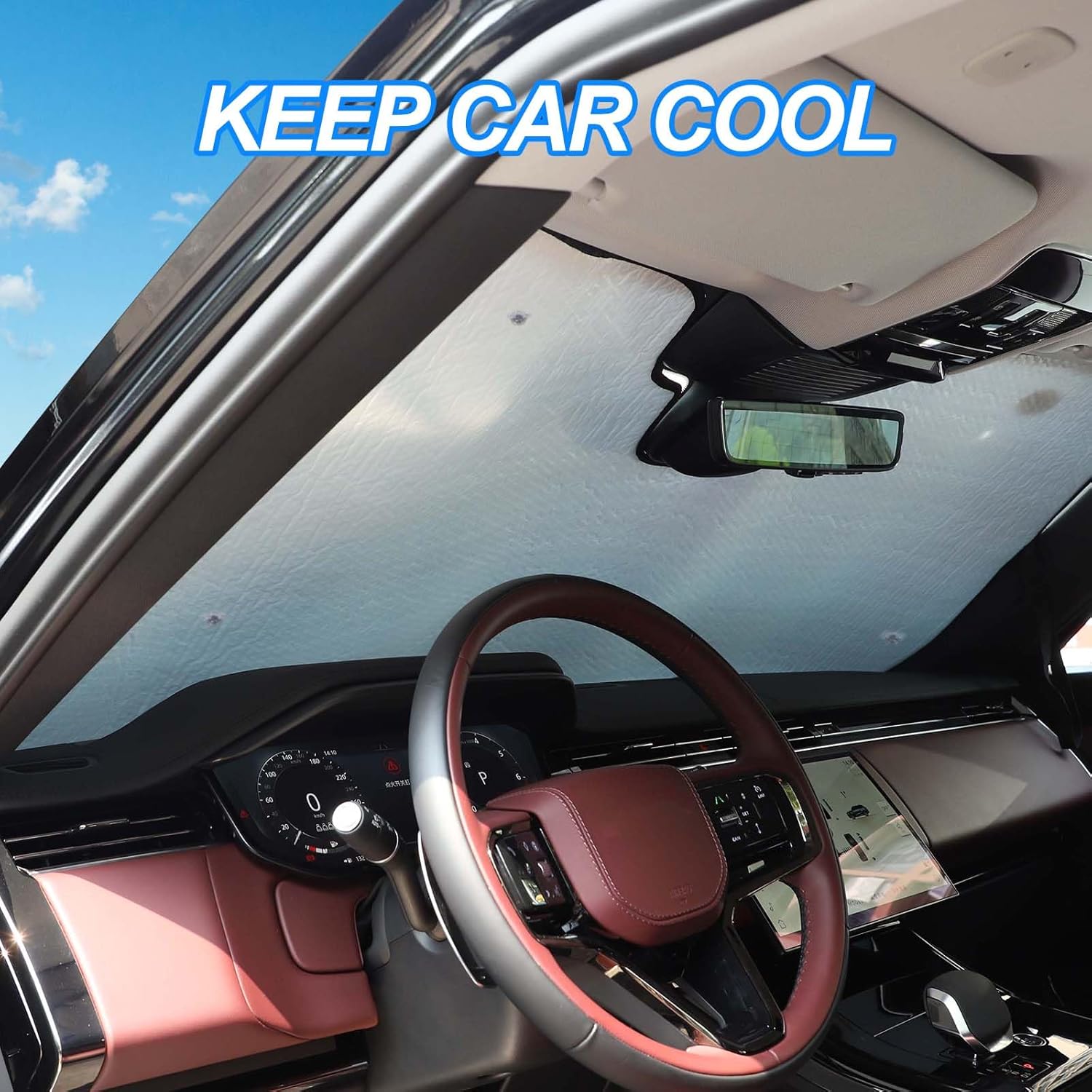 Солнцезащитный козырек на лобовое стекло, совместимый с L@nd Rover R@nge Rover Sport 2023 2024 2025, солнцезащитный козырек на переднее стекло, теплоизоляционная защита, складной солнцезащитный козырек Style A
Солнцезащитный козырек на лобовое стекло, совместимый с L@nd Rover R@nge Rover Sport 2023 2024 2025, солнцезащитный козырек на переднее стекло, теплоизоляционная защита, складной солнцезащитный козырек Style A