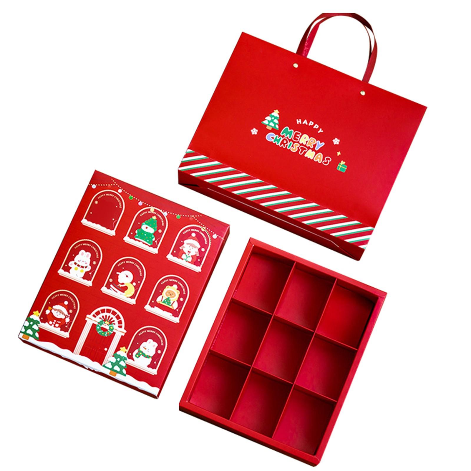 Рождественская подарочная коробка Подарочная пустая упаковочная коробка Vox Сувенирная рождественская подарочная коробка One Size
Рождественская подарочная коробка Подарочная пустая упаковочная коробка Vox Сувенирная рождественская подарочная коробка One Size