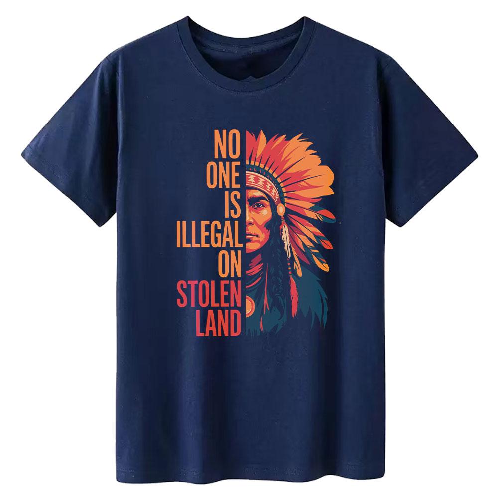 No One Is Illegal on Stolen Land TShirt Woman Man Casual Cotton Graphic T Shirts Creative Streetwear Camisetas Tops Tee S
No One Is Illegal on Stolen Land TShirt Woman Man Casual Cotton Graphic T Shirts Creative Streetwear Camisetas Tops Tee S