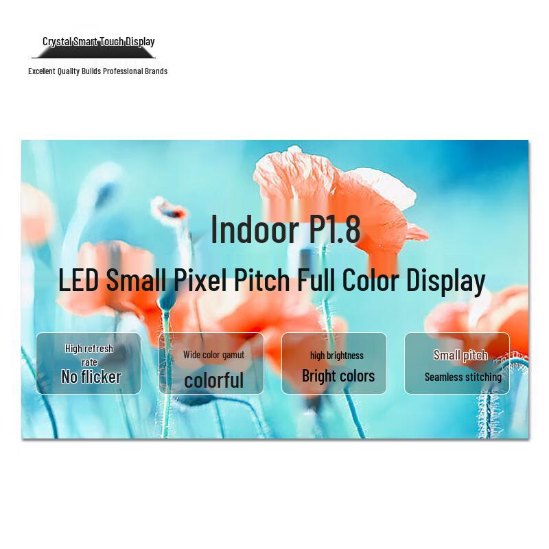 JingZhi Touch P1.86 Indoor Full Color LED Display CN plug (adapter included)
JingZhi Touch P1.86 Indoor Full Color LED Display CN plug (adapter included)