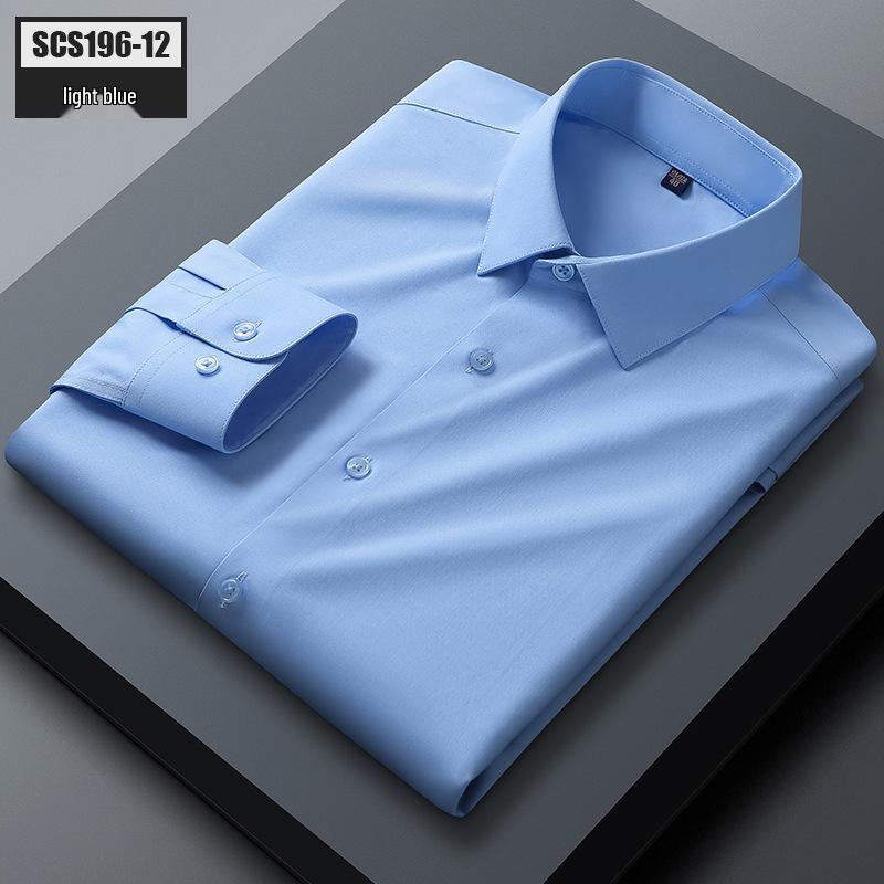 SCS196 Мужская рубашка с длинным рукавом из шелка тутового дерева - Однотонная деловая кэжуал 38
SCS196 Мужская рубашка с длинным рукавом из шелка тутового дерева - Однотонная деловая кэжуал 38