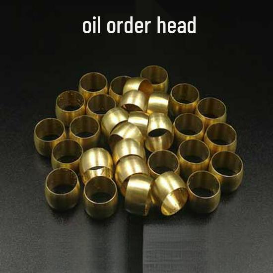 Copper Pipe Fitting Ferrule for Oil Pipes - Sizes 3, 4, 5, 6, 6.35, 8, 10, 12, 14, 16 mm Inner hole 4
Copper Pipe Fitting Ferrule for Oil Pipes - Sizes 3, 4, 5, 6, 6.35, 8, 10, 12, 14, 16 mm Inner hole 4