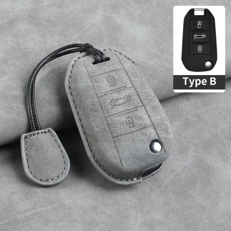 Leather Car Flip Key Case Cover for Peugeot 208 308 408 508 2008 3008 4008 5008 306 407 807 for Citroen C1 C3 C4 CACTUS C6 C8 For Citroen
Leather Car Flip Key Case Cover for Peugeot 208 308 408 508 2008 3008 4008 5008 306 407 807 for Citroen C1 C3 C4 CACTUS C6 C8 For Citroen