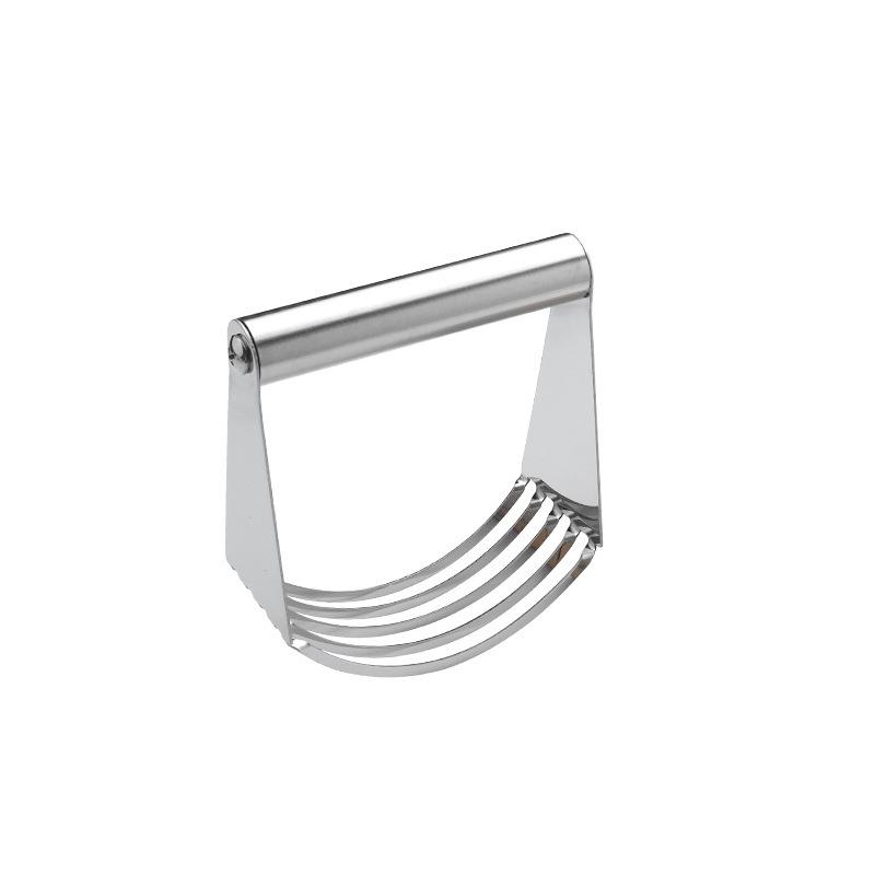 Ручной блендер для теста с 5 лезвиями из нержавеющей стали, блендер для теста, резак для теста, измельчитель, кухонные инструменты для выпечки и масла