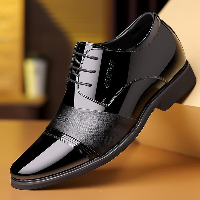 Heightening Men s Shoes Pointed Toe Bright Leather Patent Leather Business Formal Wear Men s Leather Shoes Genuine Leather Wedding Shoes
Heightening Men s Shoes Pointed Toe Bright Leather Patent Leather Business Formal Wear Men s Leather Shoes Genuine Leather Wedding Shoes