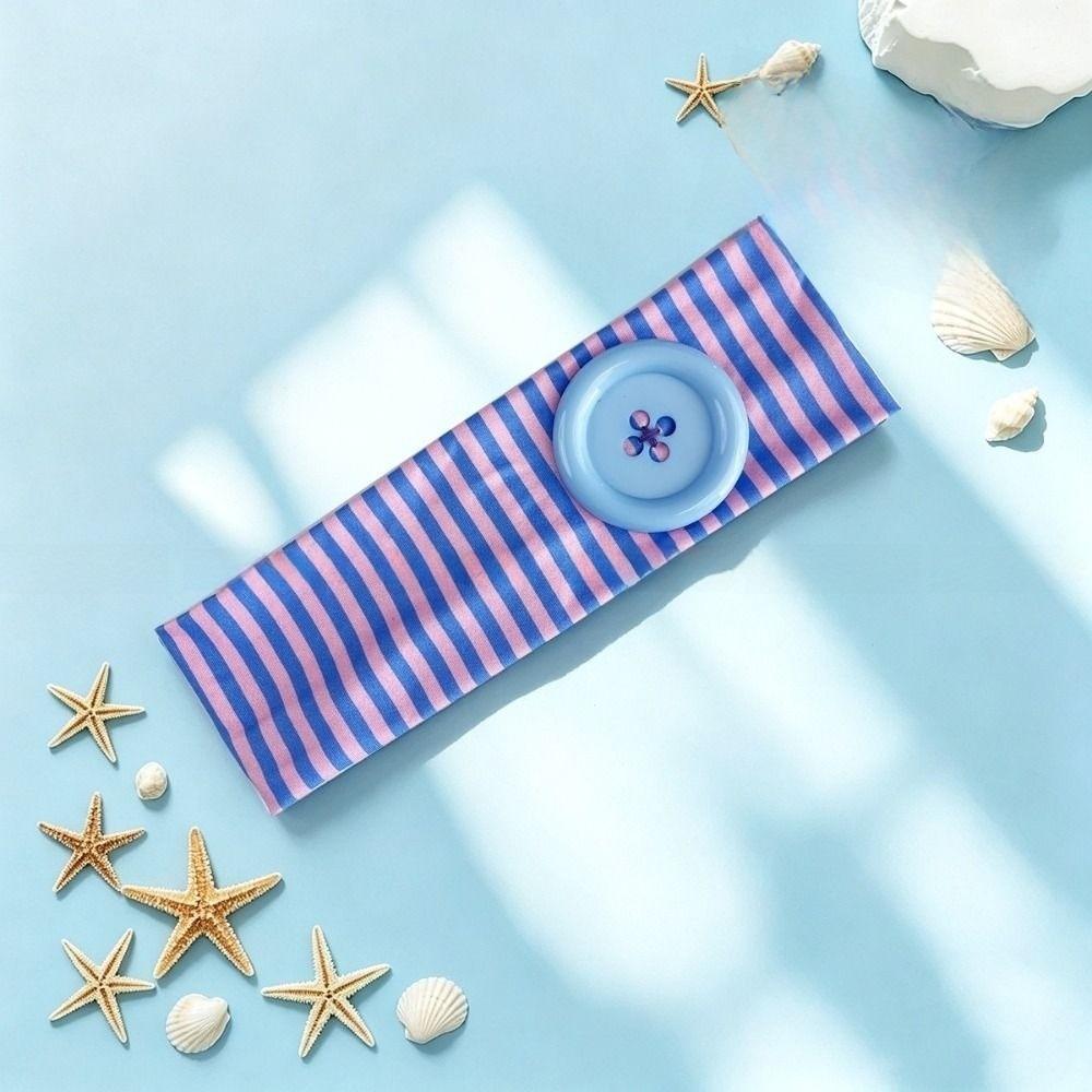 Dopamine Large Button Headband Colorful Summer Hairband Trendy Niche Headscarf Lady Girls Headwear
Dopamine Large Button Headband Colorful Summer Hairband Trendy Niche Headscarf Lady Girls Headwear