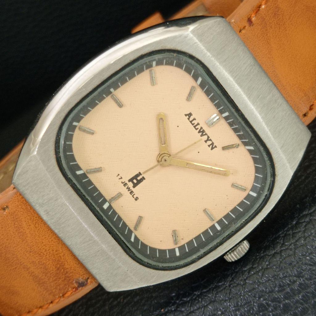HAND-WINDING VINTAGE ALLWYN 6300A INDIA MENS CREAM COLOR DIAL WATCH a706044-1
HAND-WINDING VINTAGE ALLWYN 6300A INDIA MENS CREAM COLOR DIAL WATCH a706044-1