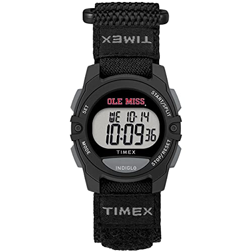 Timex Tribute Rivalry 33mm Quartz Watch with Cloth Strap, Ole Miss Rebels, Chronograph.
Timex Tribute Rivalry 33mm Quartz Watch with Cloth Strap, Ole Miss Rebels, Chronograph.