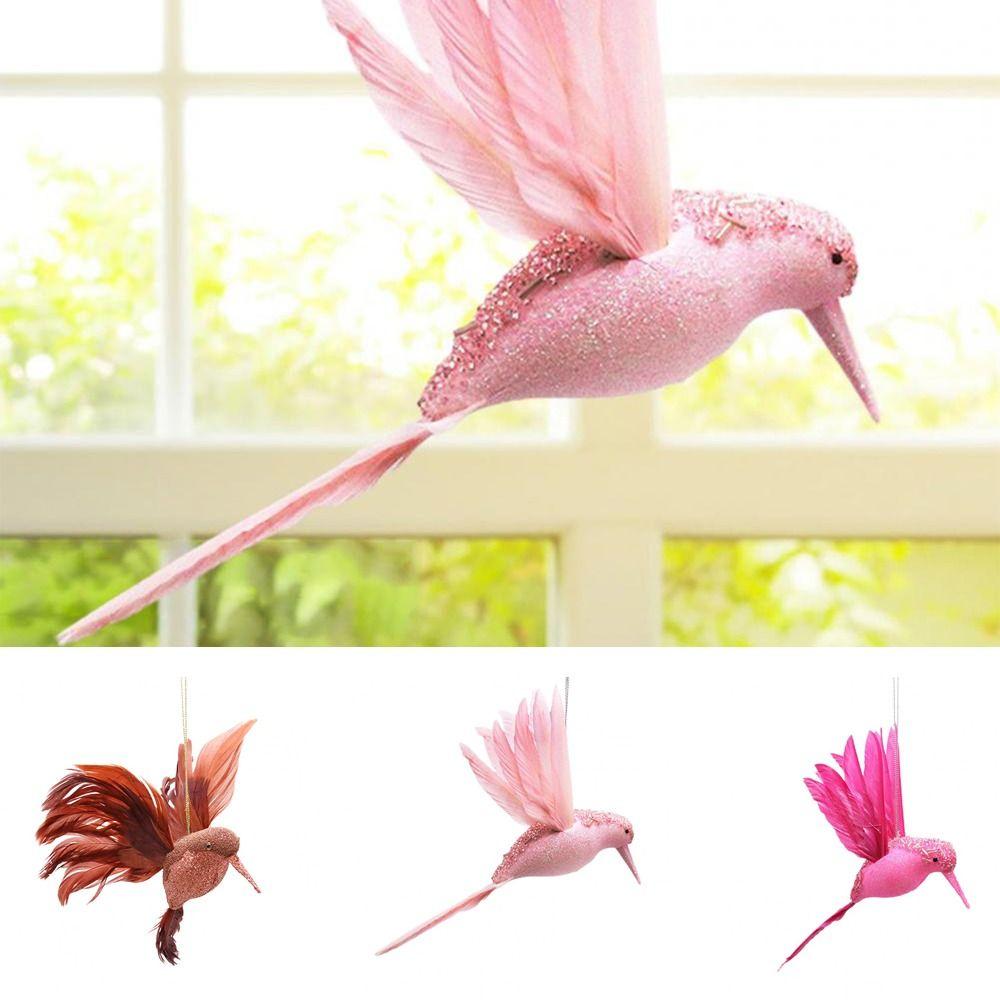 Realistic Simulation Feather Birds Not Fade Christmas Tree Hummingbird Pendant Christmas Tree
Realistic Simulation Feather Birds Not Fade Christmas Tree Hummingbird Pendant Christmas Tree