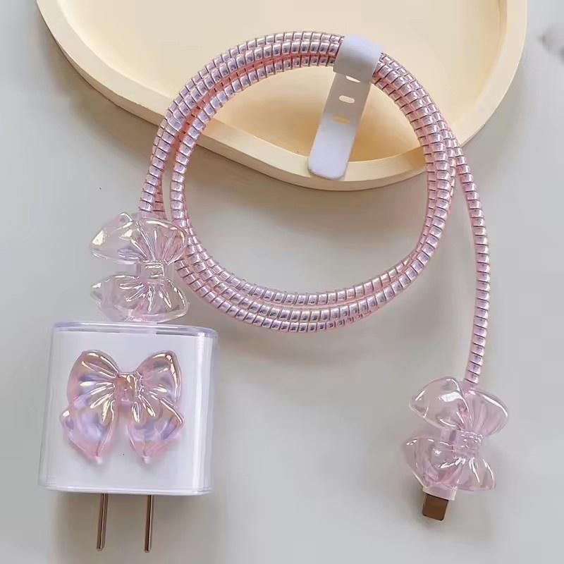 3D Розовый Бант Защита Кабеля Зарядного Устройства для IPhone IPad 18W 20W Зарядного Устройства Новая Спиральная Защита Дата-Кабеля
3D Розовый Бант Защита Кабеля Зарядного Устройства для IPhone IPad 18W 20W Зарядного Устройства Новая Спиральная Защита Дата-Кабеля