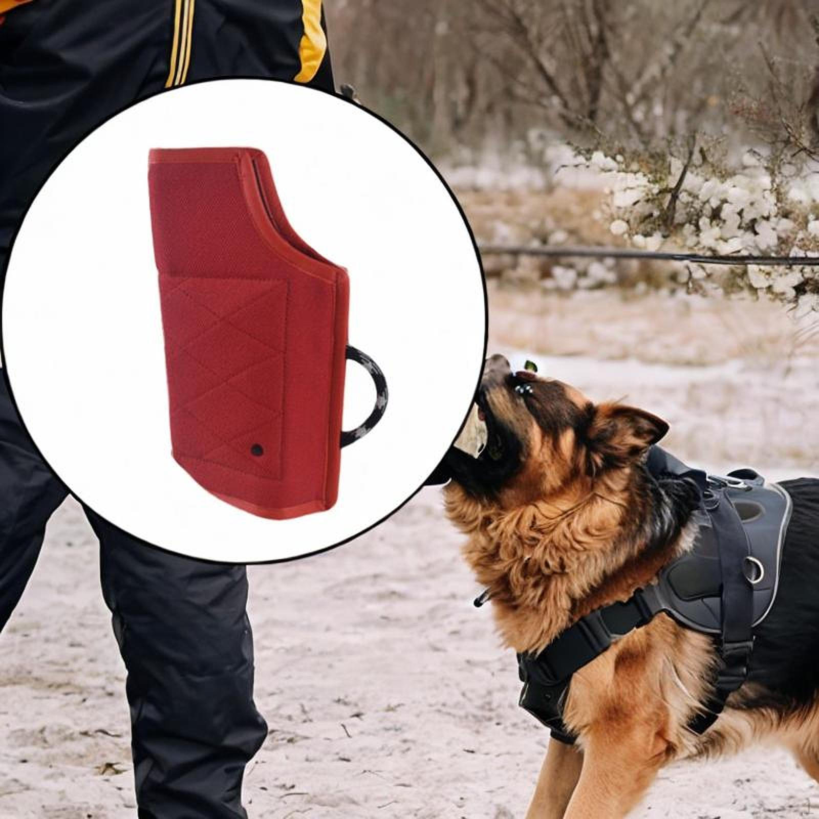 Dog Bite Sleeve Sturdy Handle Professional Thickened Resistant for Small and Medium Dogs красный
Dog Bite Sleeve Sturdy Handle Professional Thickened Resistant for Small and Medium Dogs красный