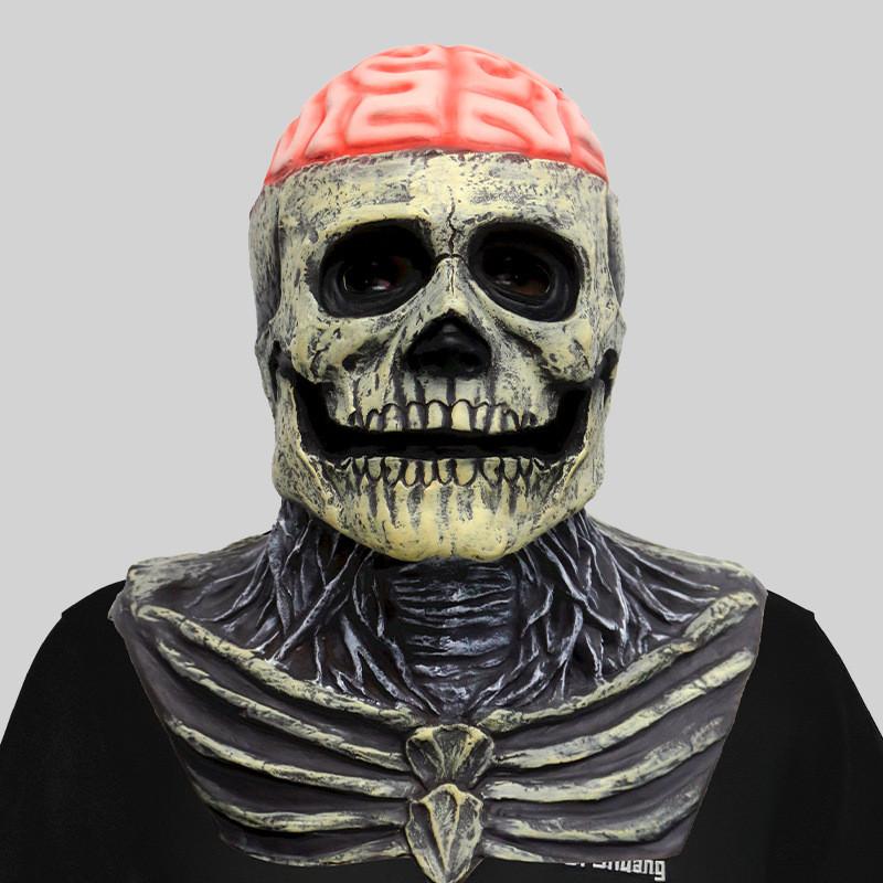 Уникальная большая маска черепа с взрывающимся мозгом, идеально подходящая для Хэллоуина и различных праздничных мероприятий
Уникальная большая маска черепа с взрывающимся мозгом, идеально подходящая для Хэллоуина и различных праздничных мероприятий