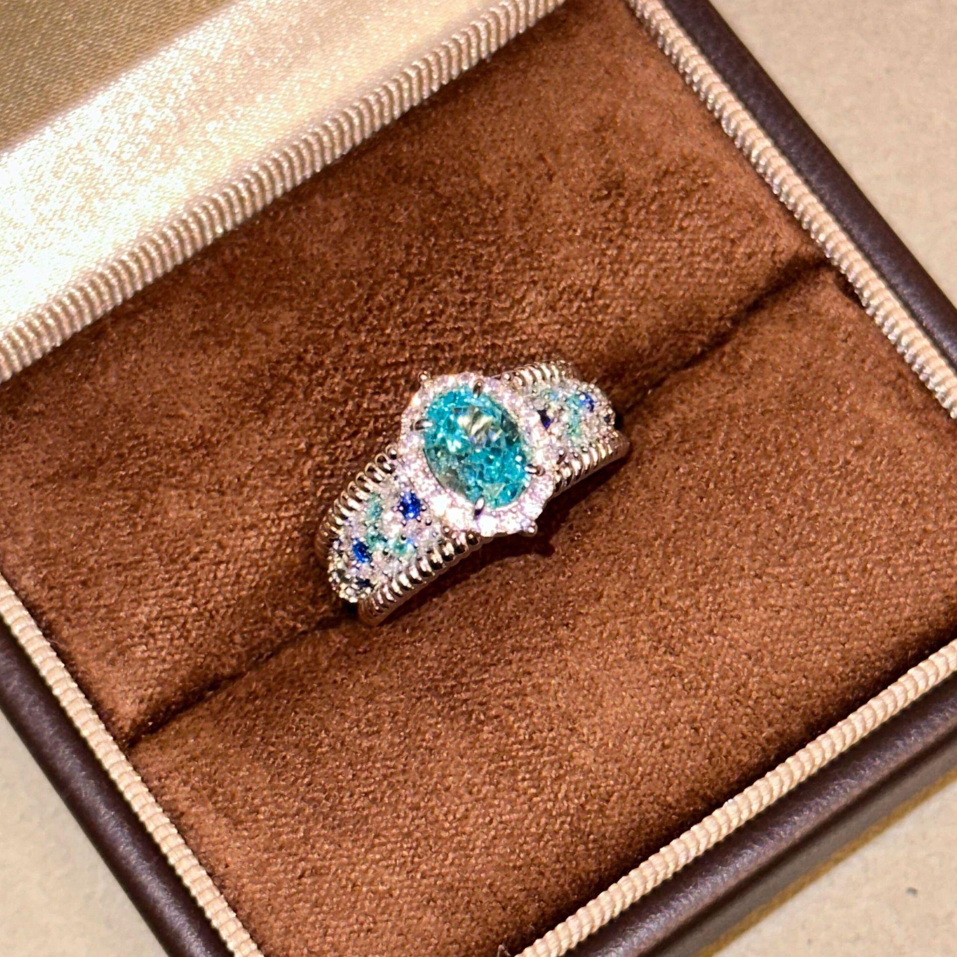 2026 Weave Lace Diamond Sea Blue Ice Flower Zircon Colored Treasure Open Ring Brati Resizable
2026 Weave Lace Diamond Sea Blue Ice Flower Zircon Colored Treasure Open Ring Brati Resizable