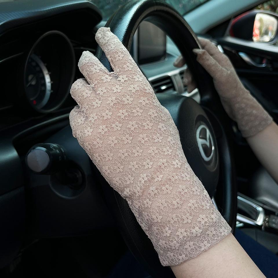 New Small Floral Lace Gloves Women s Summer Sunscreen UV Protection Elegant Etiquette Dance Outdoor Driving Gloves 2 кавовий
New Small Floral Lace Gloves Women s Summer Sunscreen UV Protection Elegant Etiquette Dance Outdoor Driving Gloves 2 кавовий