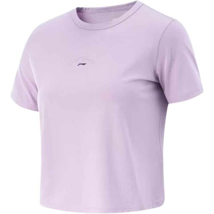 Li-Ning Однотонная футболка с круглым вырезом, удобная, дышащая, универсальная, повседневная, с коротким рукавом, женская, розовая ATSV528-3 S
Li-Ning Однотонная футболка с круглым вырезом, удобная, дышащая, универсальная, повседневная, с коротким рукавом, женская, розовая ATSV528-3 S