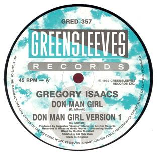 12inch Record GREGORY ISAACS Don Man Girl GRED357 Greensleeves Re 1992 UK Reggae Ska Dub Used
12inch Record GREGORY ISAACS Don Man Girl GRED357 Greensleeves Re 1992 UK Reggae Ska Dub Used
