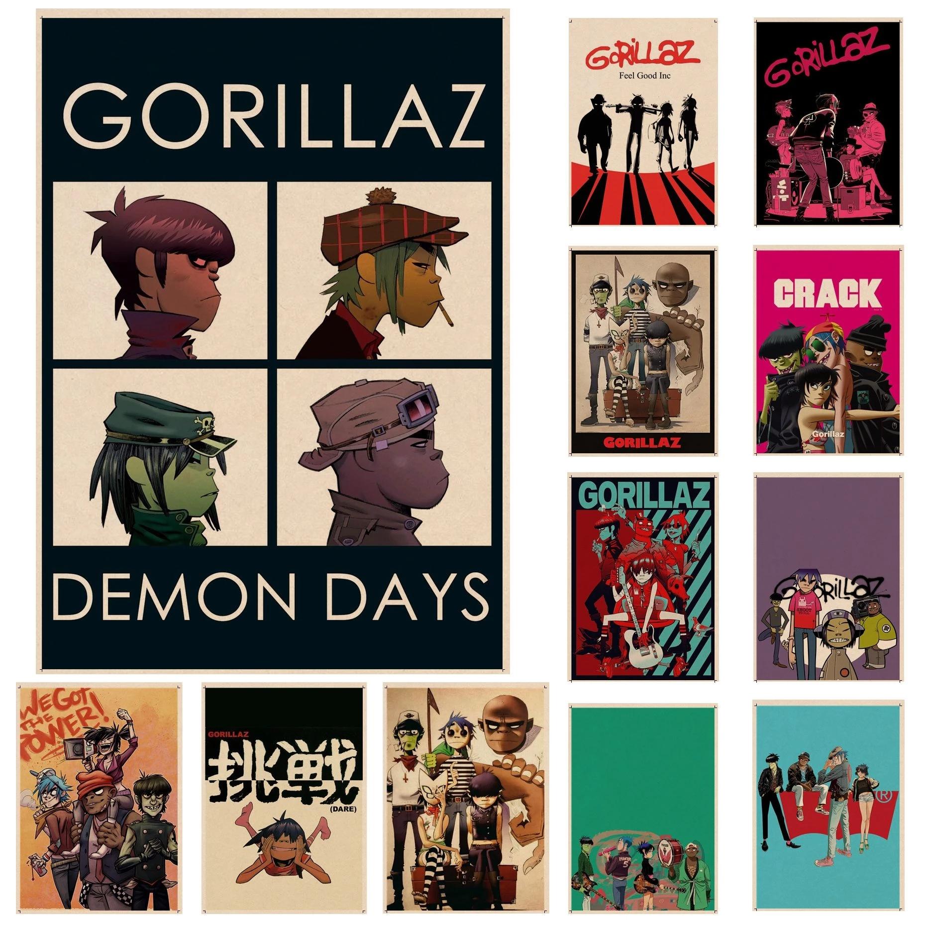 Gorillaz Ретро Плакат Знаменитая британская группа Масляная живопись Комната Бар Кафе Декоративное искусство Живопись Комната
Gorillaz Ретро Плакат Знаменитая британская группа Масляная живопись Комната Бар Кафе Декоративное искусство Живопись Комната