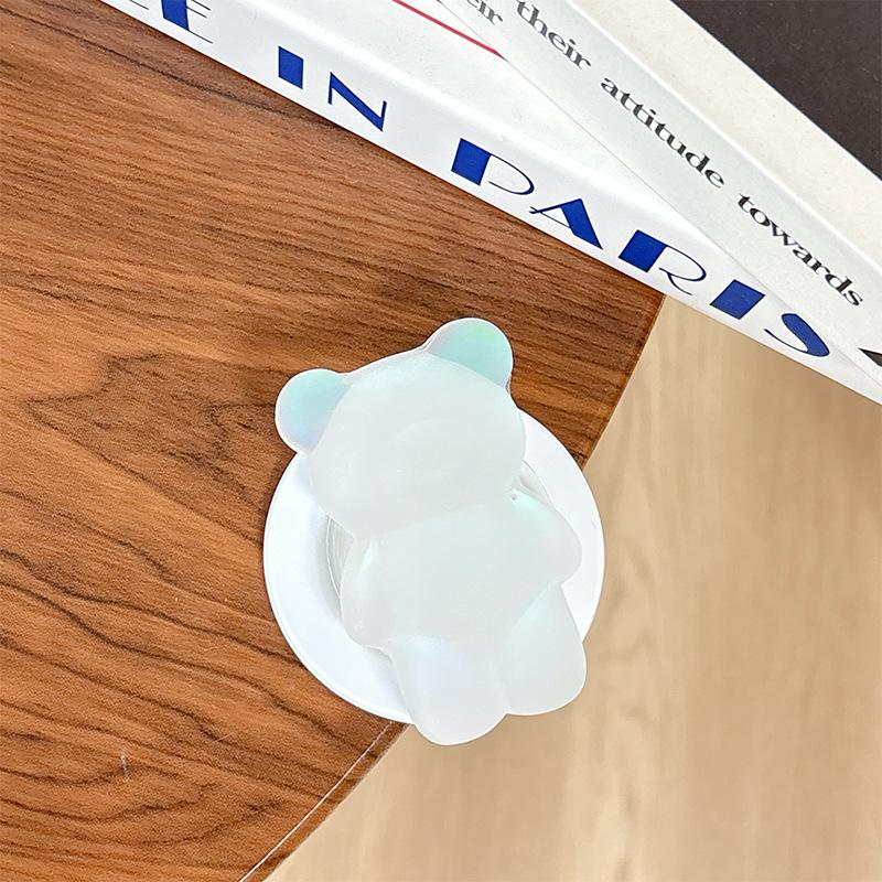 Symphony Laser Bear Magnetic Suction Telescopic Mobile Phone Airbag Bracket Is Suitable For Magsafe Desktop Watching Drama Lazy Ring
Symphony Laser Bear Magnetic Suction Telescopic Mobile Phone Airbag Bracket Is Suitable For Magsafe Desktop Watching Drama Lazy Ring