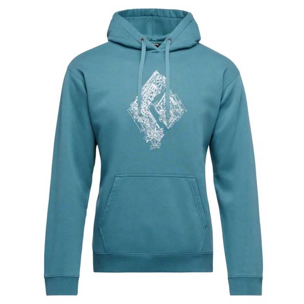 Black Diamond Толстовка с капюшоном Engineered Diamond XL
Black Diamond Толстовка с капюшоном Engineered Diamond XL