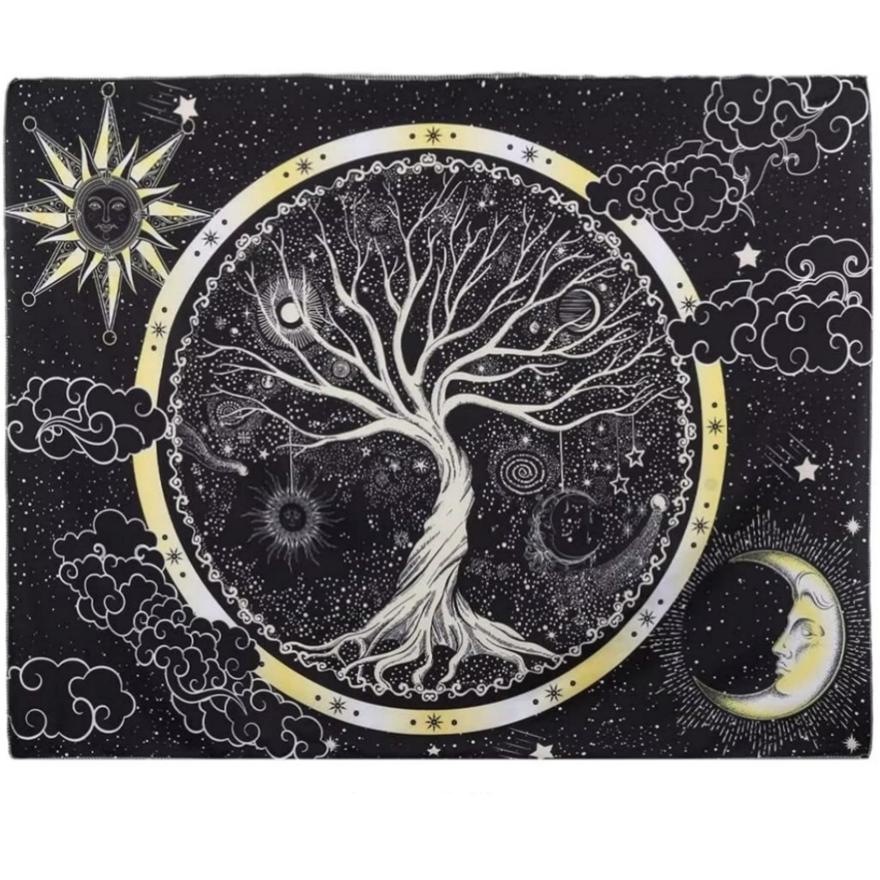 Aesthetic Mandala Tapestry Tree of Life Pattern High Quality Multi Size Flat Print for Home Wall Decor Gift Idea 74x94cm(29x37in)
Aesthetic Mandala Tapestry Tree of Life Pattern High Quality Multi Size Flat Print for Home Wall Decor Gift Idea 74x94cm(29x37in)