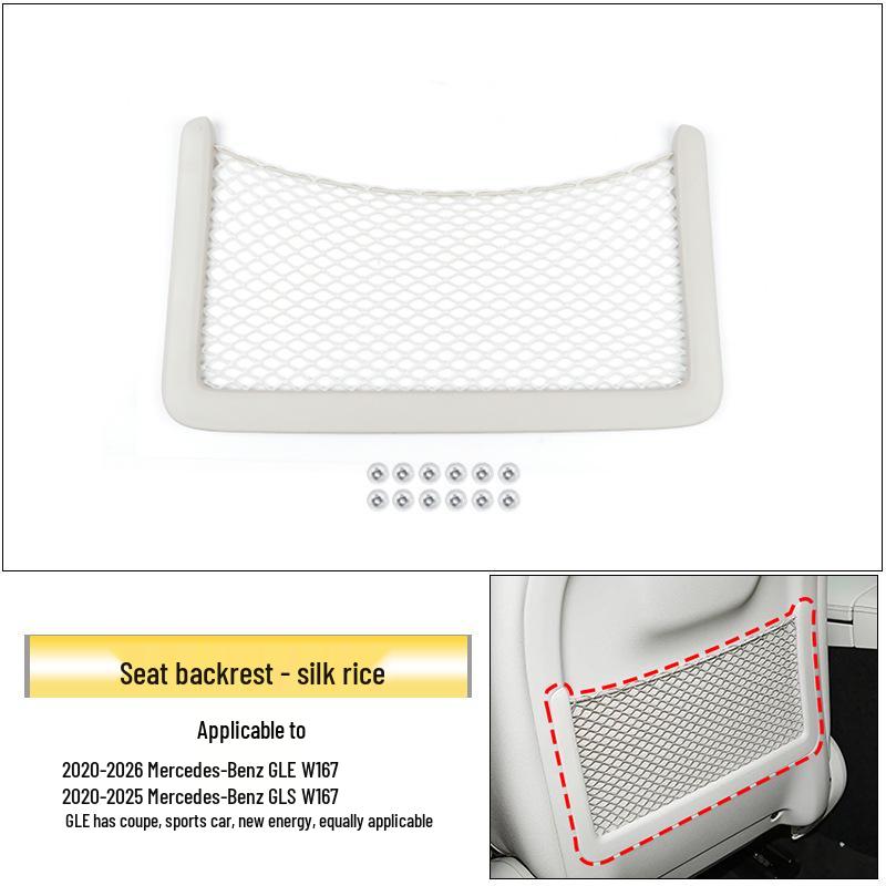 Mercedes-Benz W167 Seat Back Storage Organizer - Compatible with GLE450, GLS500
Mercedes-Benz W167 Seat Back Storage Organizer - Compatible with GLE450, GLS500