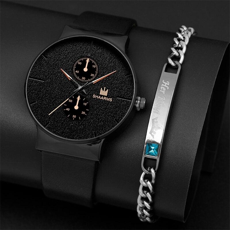 2pcs Set Fashion Mens Sports Watches Man Business Quartz Wristwatch Luxury Men Casual Clock Watch Relogio Masculino золотой
2pcs Set Fashion Mens Sports Watches Man Business Quartz Wristwatch Luxury Men Casual Clock Watch Relogio Masculino золотой